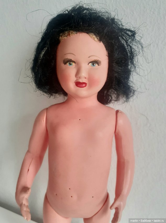 Старинная целлулоидная кукла Petitcollin.Франция (фото 3)