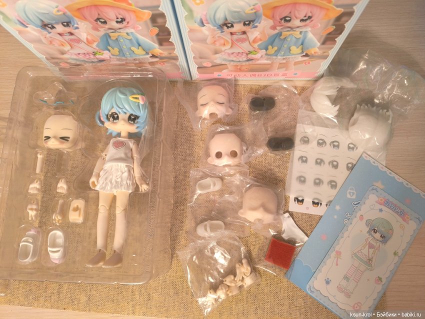 Шарнирные куклы из блайндбоксов (фото 2)