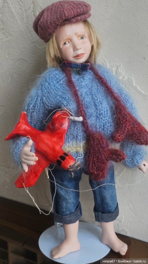 Чудесный Авиатор со своим самолетом от Sandi McAslan (фото 3)