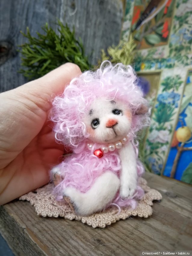 Овечка Роза — Авторские игрушки (фото 6)