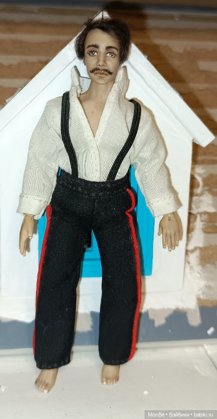 Кукла 1:12, Лермонтов — Авторские куклы (фото 4)