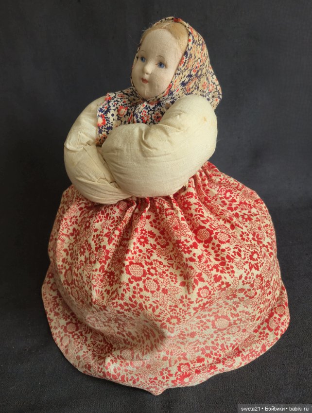 Русская артельная кукла-грелка (фото 6)