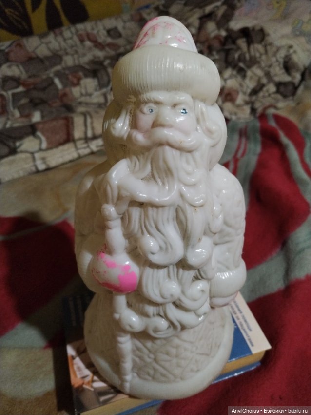 Дед мороз советский — Винтажные куклы и игрушки детства (фото 5)