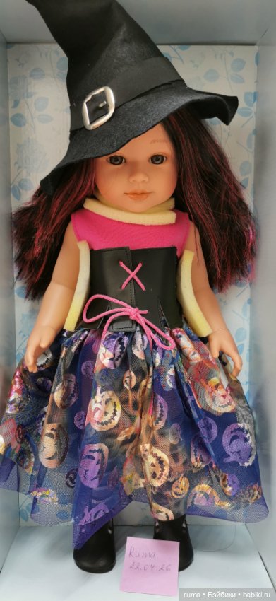 Кукла Вестида де Азул " Ведьмочка " (фото 2)