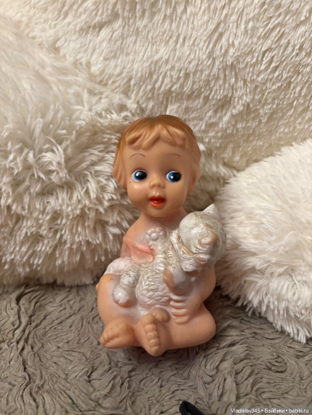 Резиновые игрушки разные — Винтажные куклы и игрушки детства (фото 6)