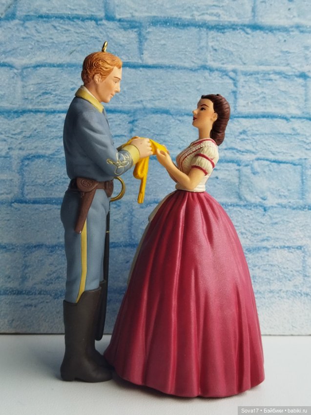 Ёлочные игрушки/фигурки Унесённые Ветром, пары (фото 5)