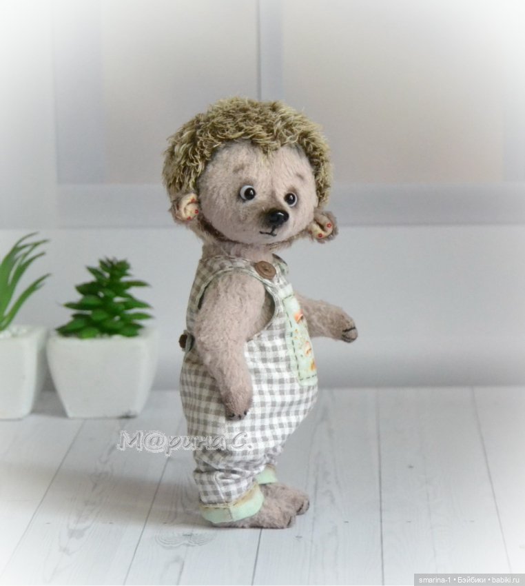 Ёжик Сеня — Авторские игрушки