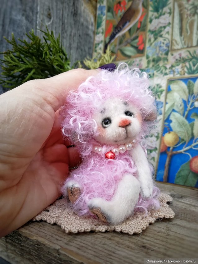 Овечка Роза — Авторские игрушки (фото 4)