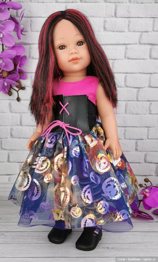 Кукла Вестида де Азул " Ведьмочка " (фото 5)