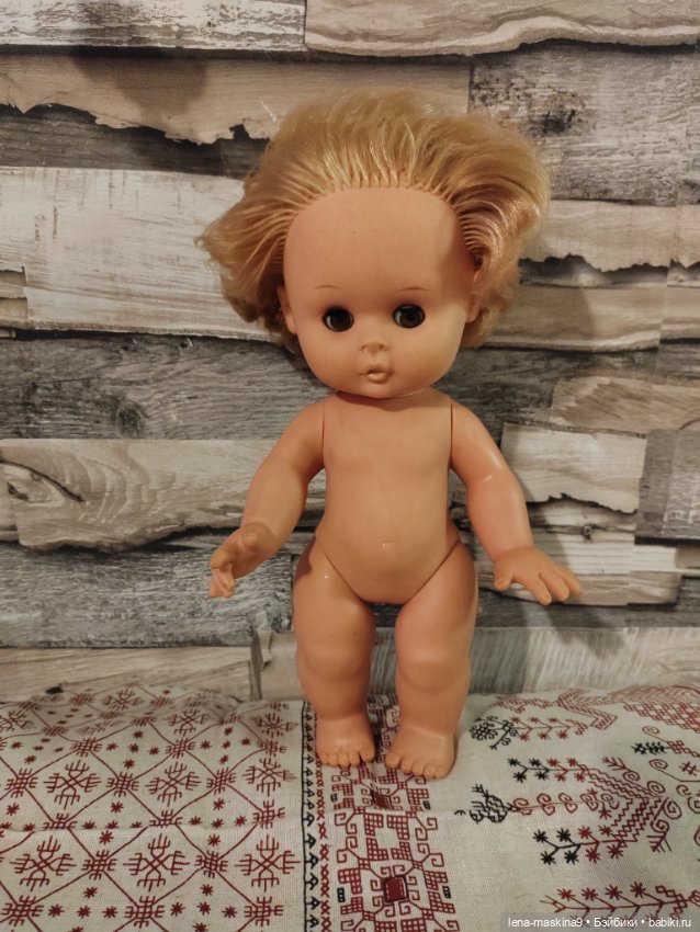 Кукла винтажная топтышка — Винтажные куклы и игрушки детства