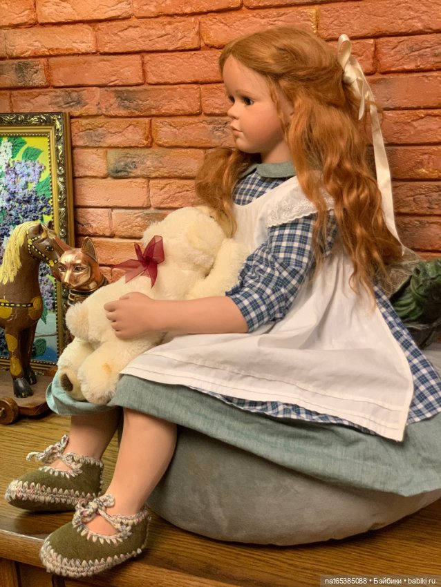 Кукла коллекционная Аинтажная (фото 6)