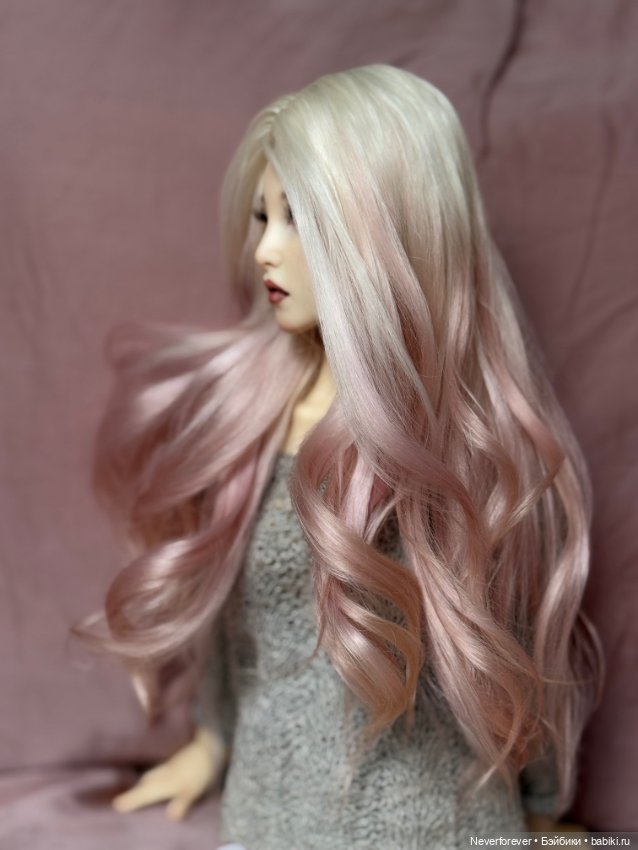 Парик 7’’-8’’ для msd — Парики для BJD (фото 5)
