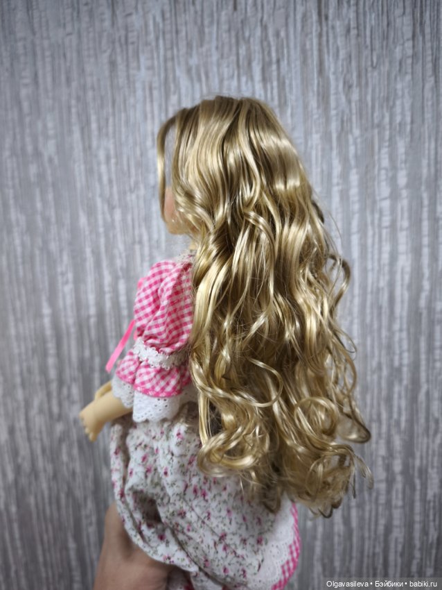 Парик Monique Gold 8-9 — Парики для BJD (фото 3)