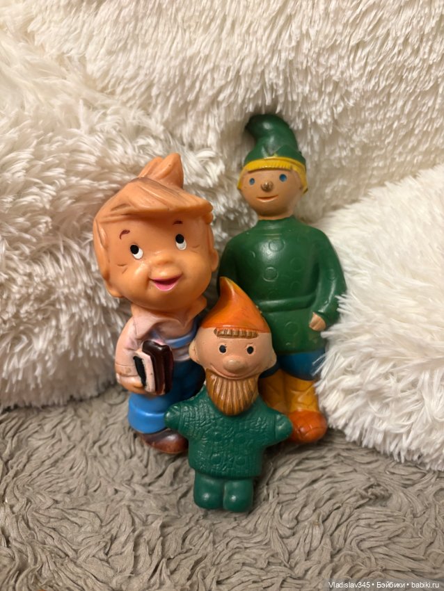 Резиновые игрушки разные — Винтажные куклы и игрушки детства (фото 10)
