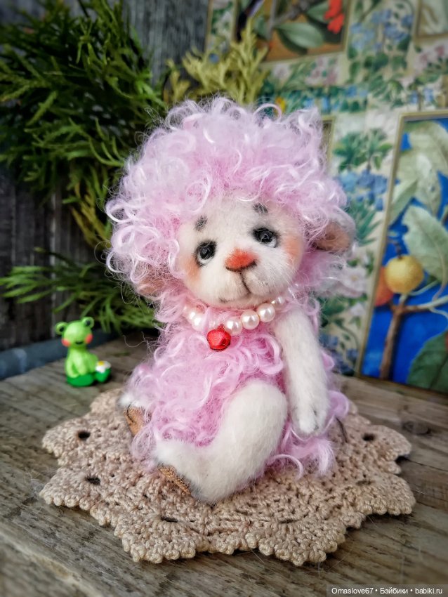 Овечка Роза — Авторские игрушки (фото 2)