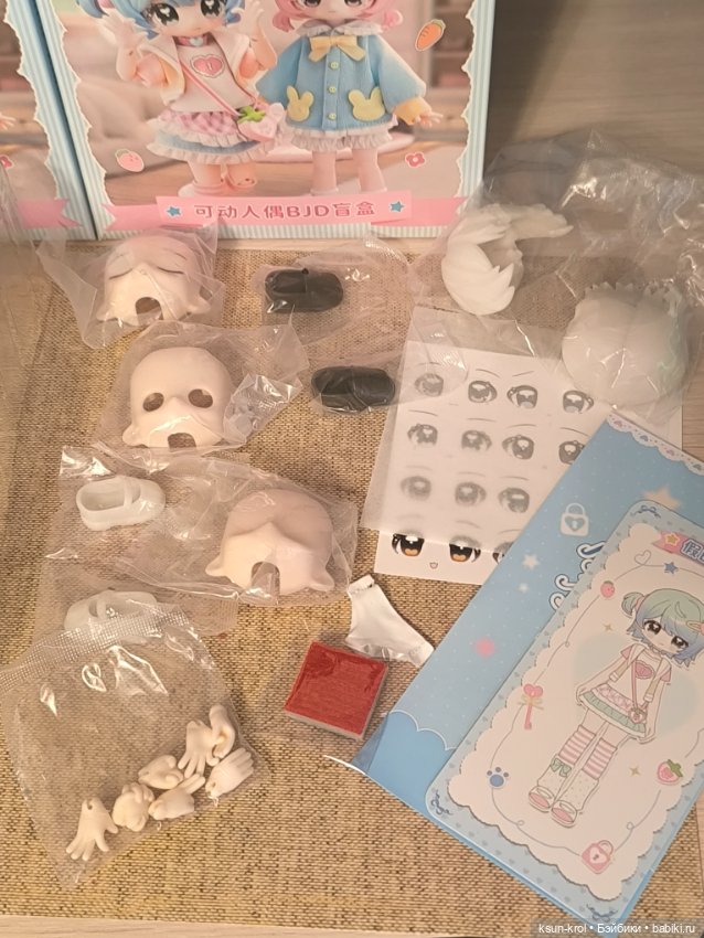 Шарнирные куклы из блайндбоксов (фото 3)
