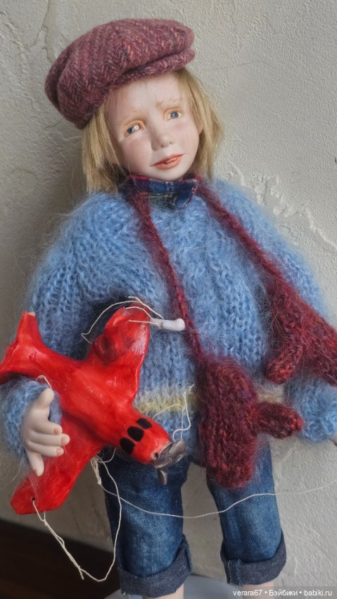 Чудесный Авиатор со своим самолетом от Sandi McAslan (фото 4)