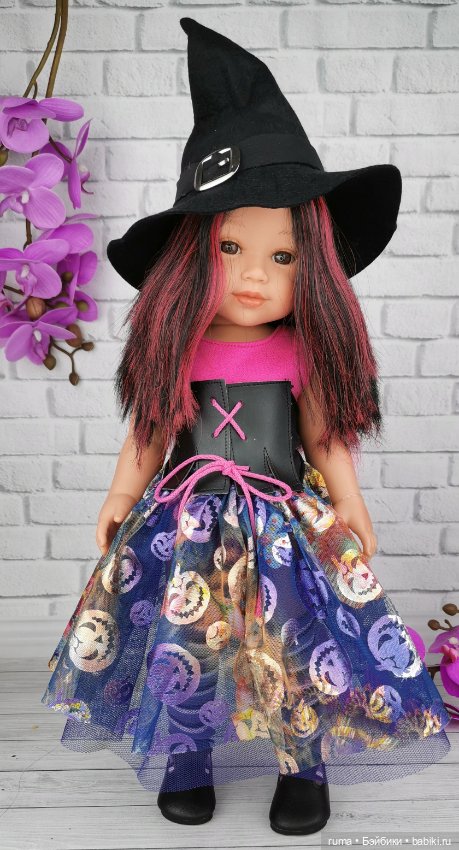 Кукла Вестида де Азул " Ведьмочка " (фото 4)