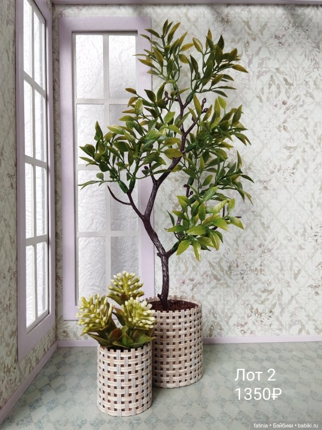 Комнатные растения для кукольного интерьера (фото 2)