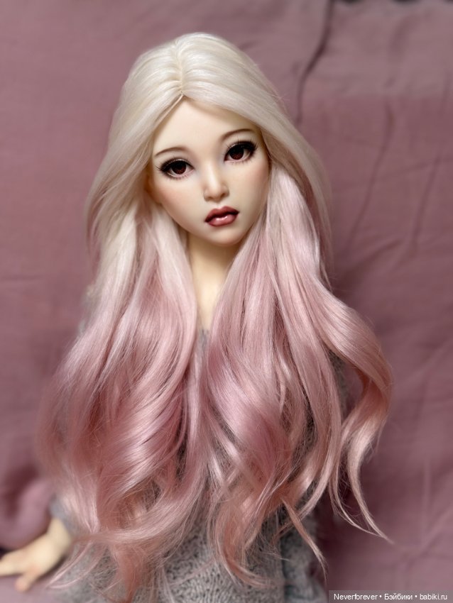 Парик 7’’-8’’ для msd — Парики для BJD (фото 3)