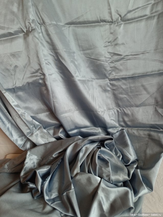 Саржа атласная СССР — Другое для антикварных кукол (фото 5)