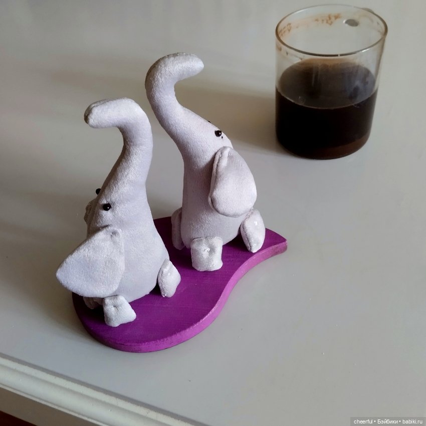 Серебряные слоники. Игрушки для кукол (фото 3)