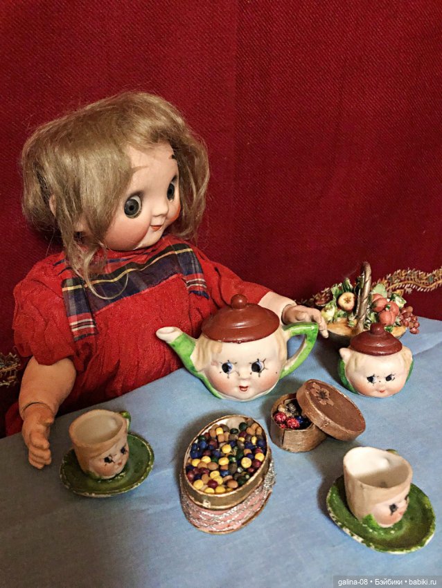 Антикварный чайный сервиз"Гуглик" (фото 6)