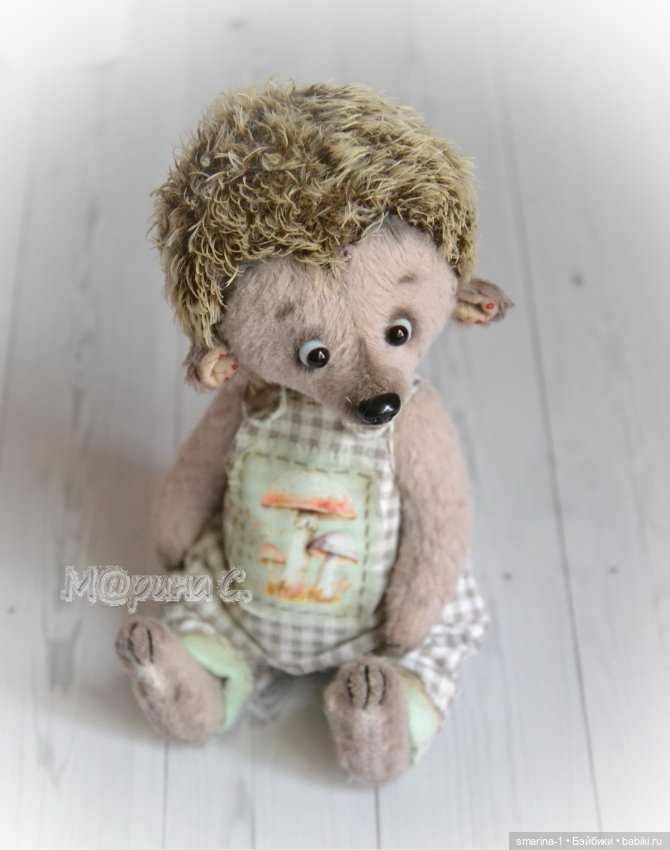 Ёжик Сеня — Авторские игрушки (фото 4)