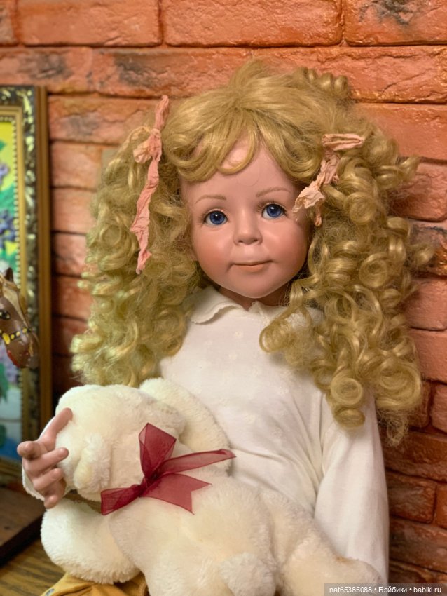 Кукла коллекционная фарфоровая (фото 4)