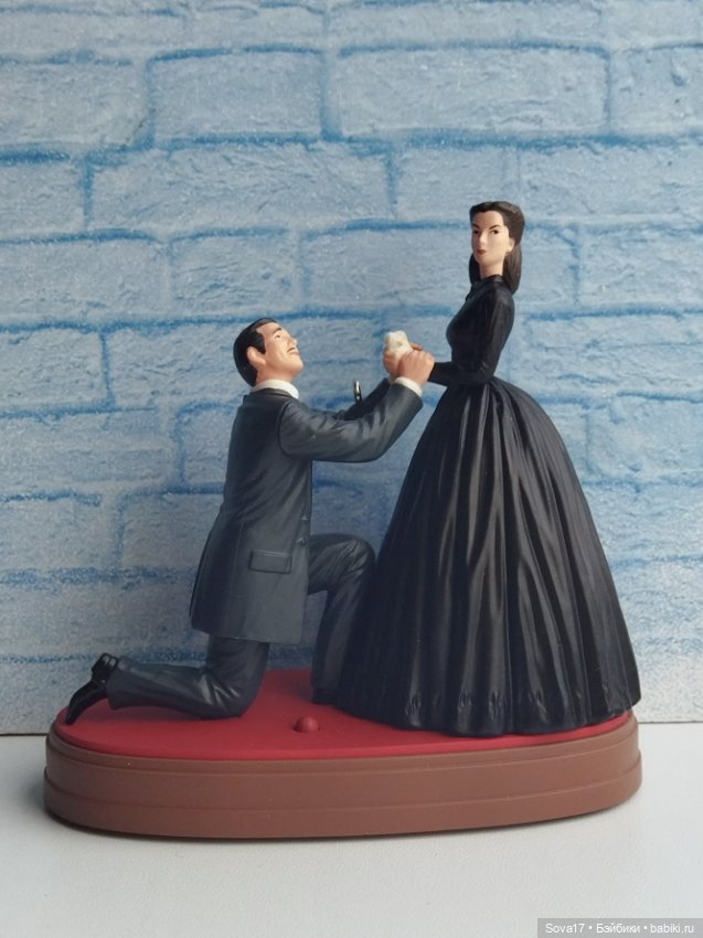 Ёлочные игрушки/фигурки Унесённые Ветром, пары (фото 4)