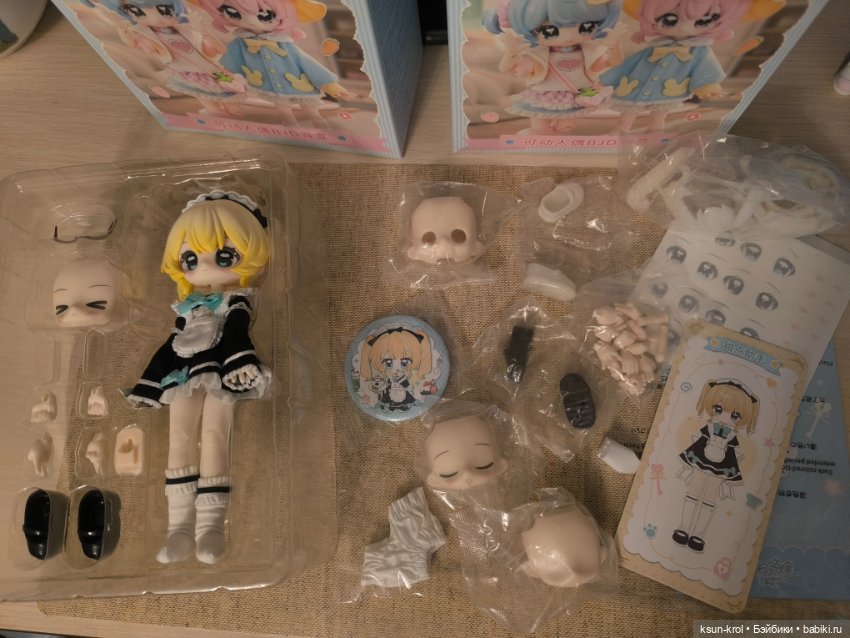 Шарнирные куклы из блайндбоксов (фото 5)