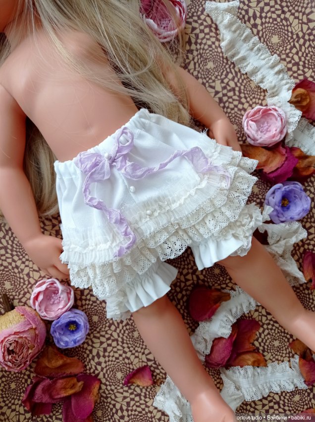 💜Панталоны шебби-шик для Готц/Zwergnase💜 (фото 2)