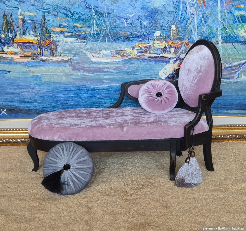 Софа для БЖД — Кукольная мебель (фото 2)