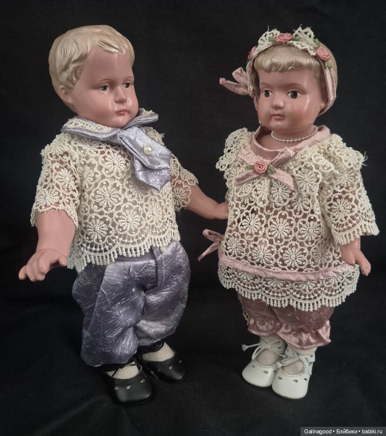 Пара от Schildkröt — Коллекционные куклы
