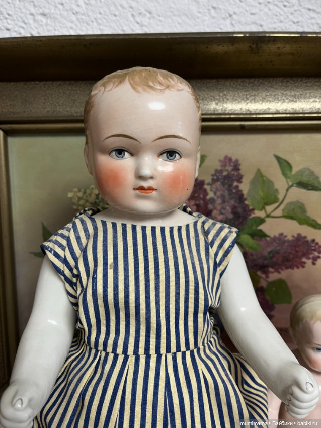 2 куклы Frozen Charlotte 1880 рост 40 и 22 см