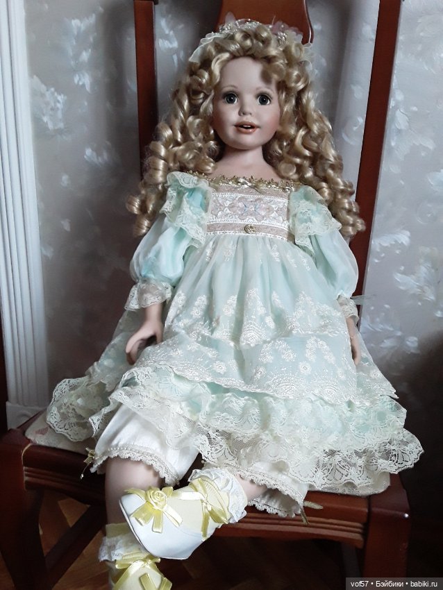 Красавица Каролина — Фарфоровые куклы (фото 2)