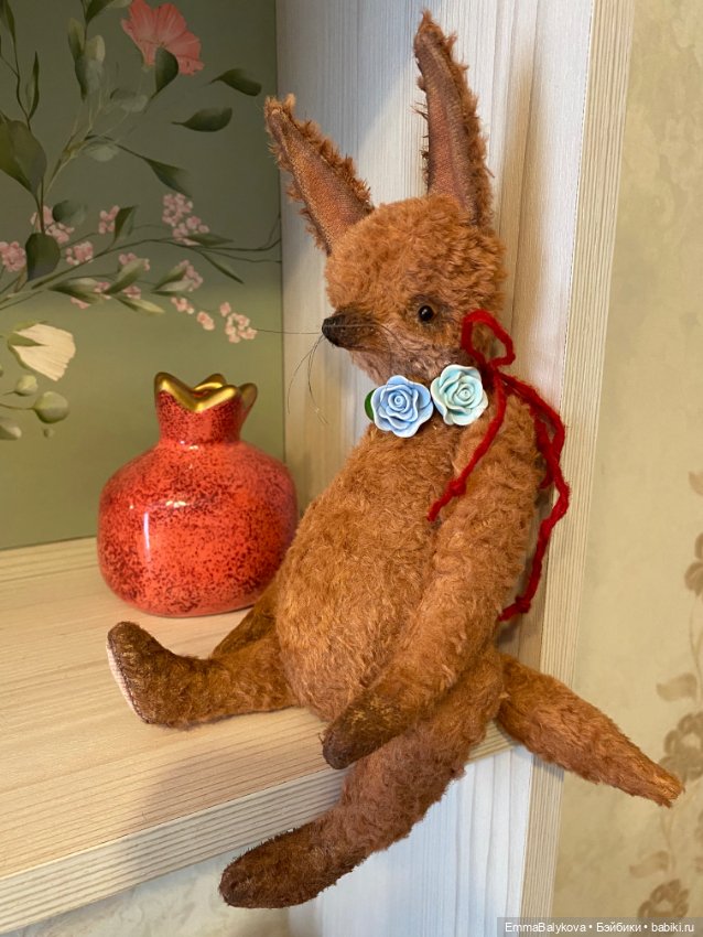 Лисичка Зоя🎈 — Авторские игрушки (фото 4)
