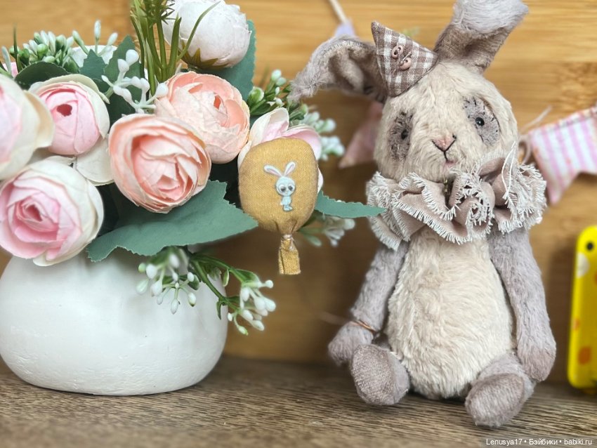 Заяц Тедди — Авторские игрушки (фото 3)