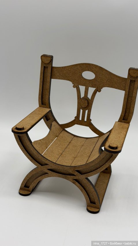 Кресло — Кукольная мебель (фото 6)