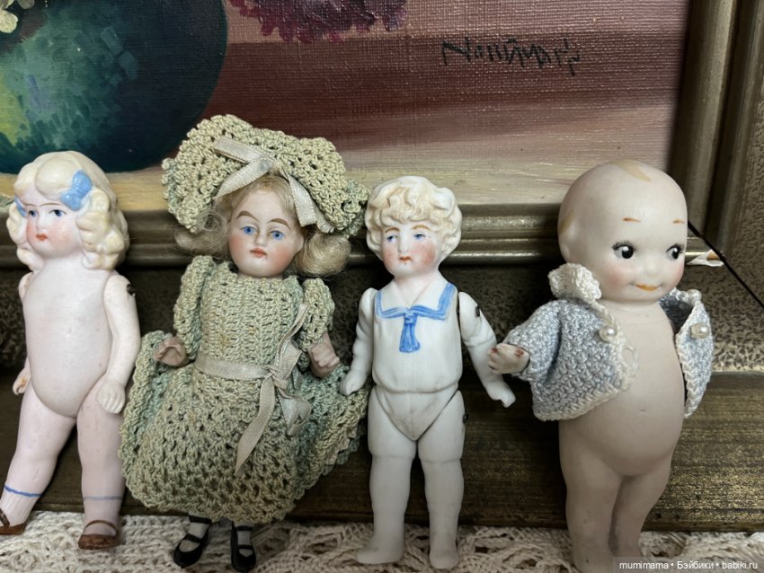 5 миничек C.F Kling, Limbach, Hertwig, Kewpie рост 12 см (фото 3)