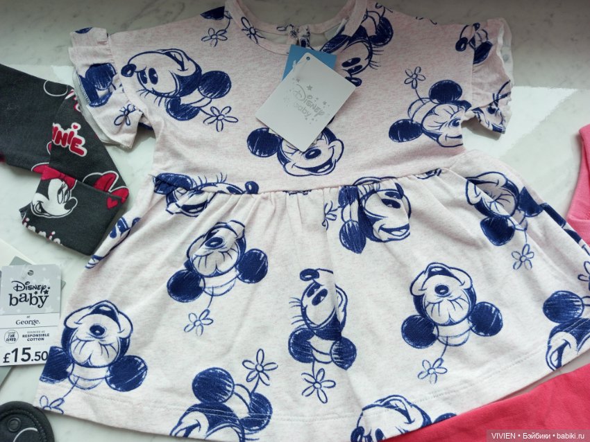 Лот одежды для куклы девочки 4 Минни Маус (фото 5)