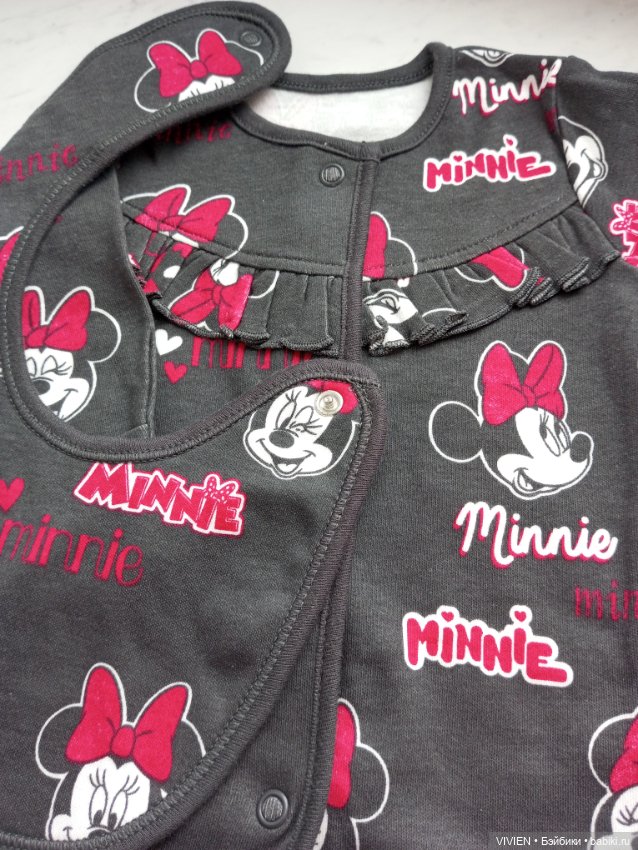 Лот одежды для куклы девочки 4 Минни Маус