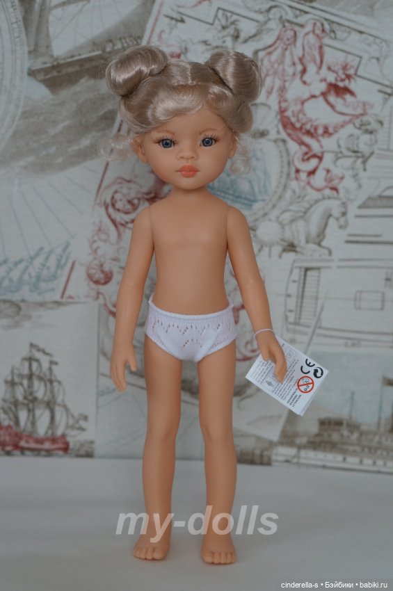 Кукла Маника с буклями#17 Paola Reina (фото 3)