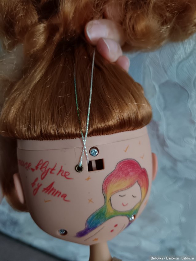 Яркая рыжуля Блайз кастом ООАК (фото 6)