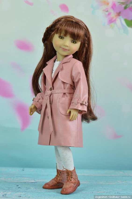 Весенний комплект одежды на Руби Ред (тренч+платье) (фото 2)