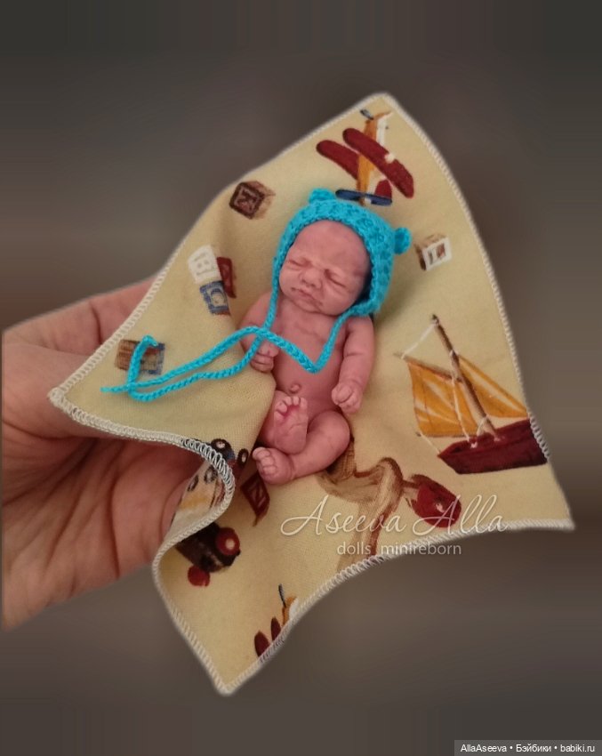 Силиконовый пупсик мальчик (фото 3)