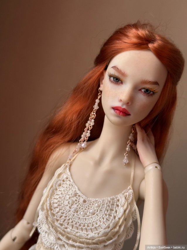 Платье для кукол Луценко на новом теле (фото 6)