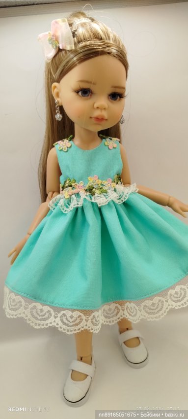 Платье для кукол Паола Рейна 32-34 см и им подобным (фото 3)
