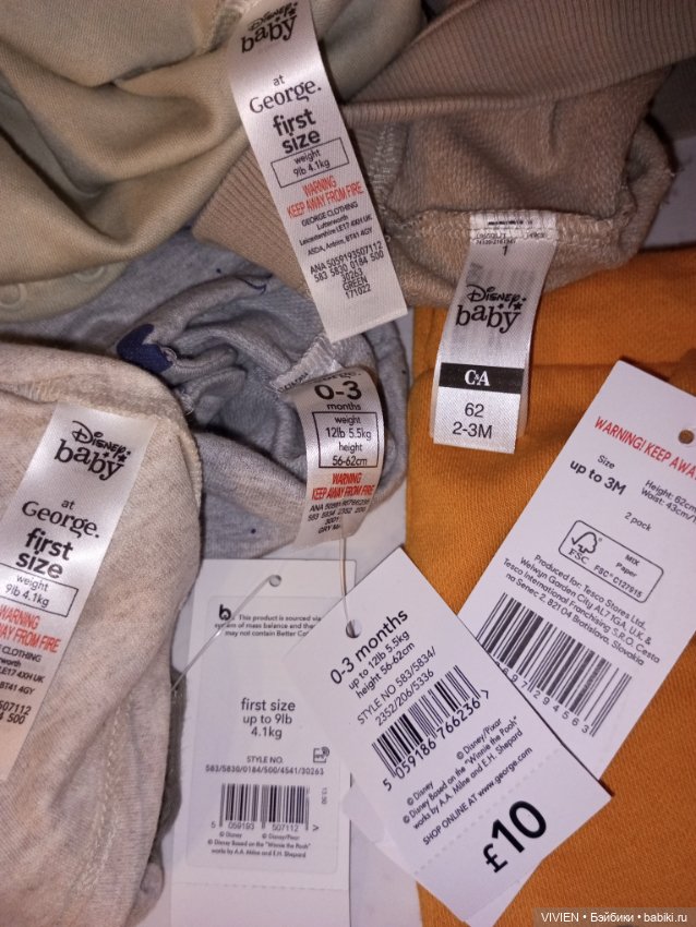 Лот одежды для куклы мальчика 12