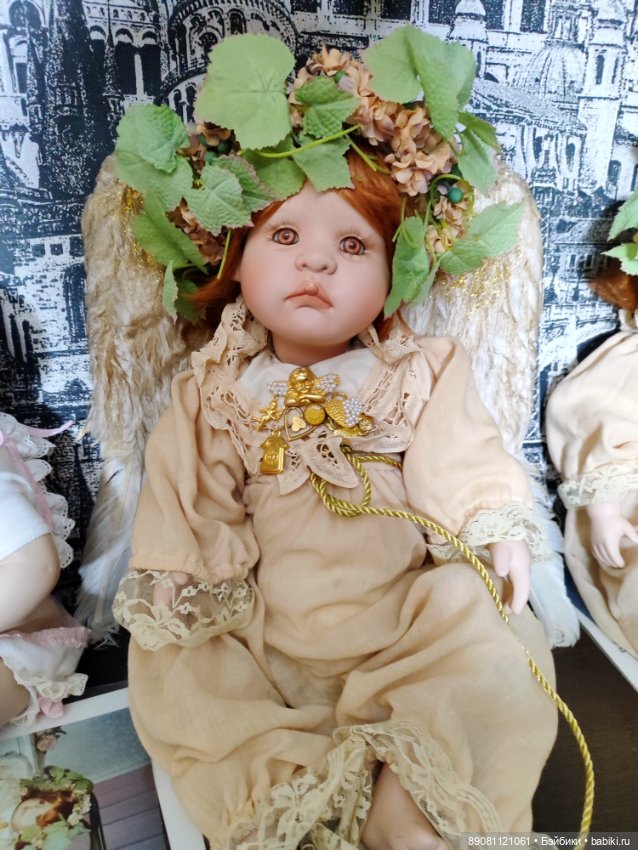 Кукла фарфоровая Linda Valentino Mishel (фото 2)